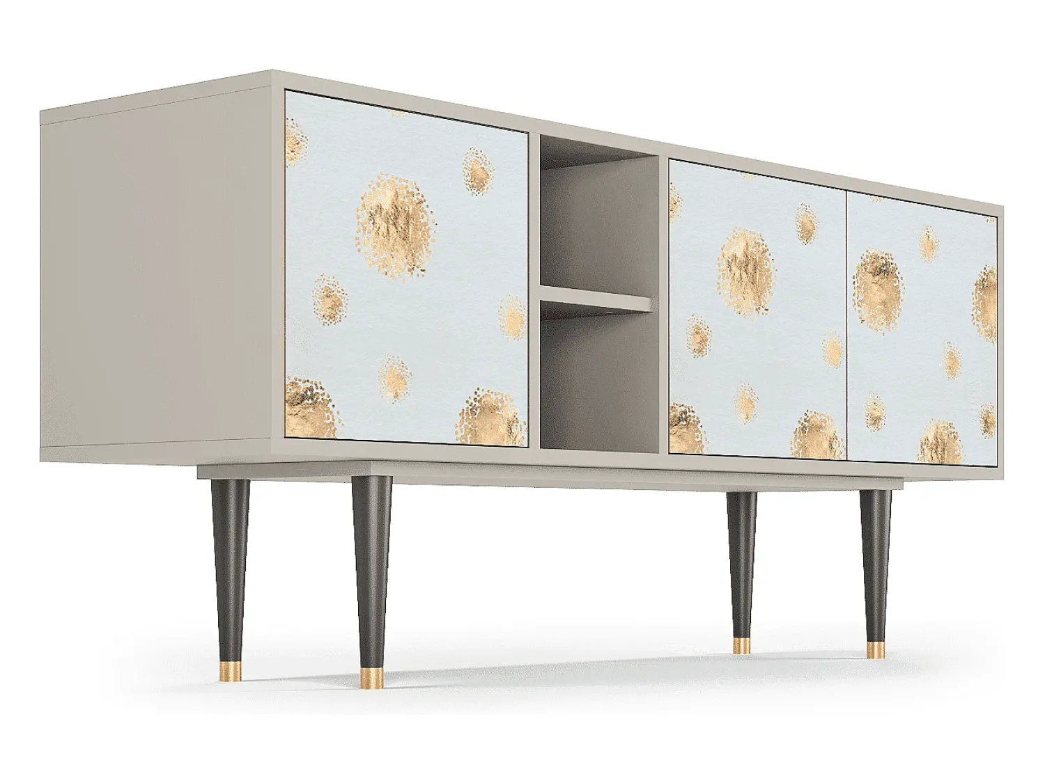 Sale Mueble de TV - 150х69х41 cm - T5 - Sky Latte, Areia Bege