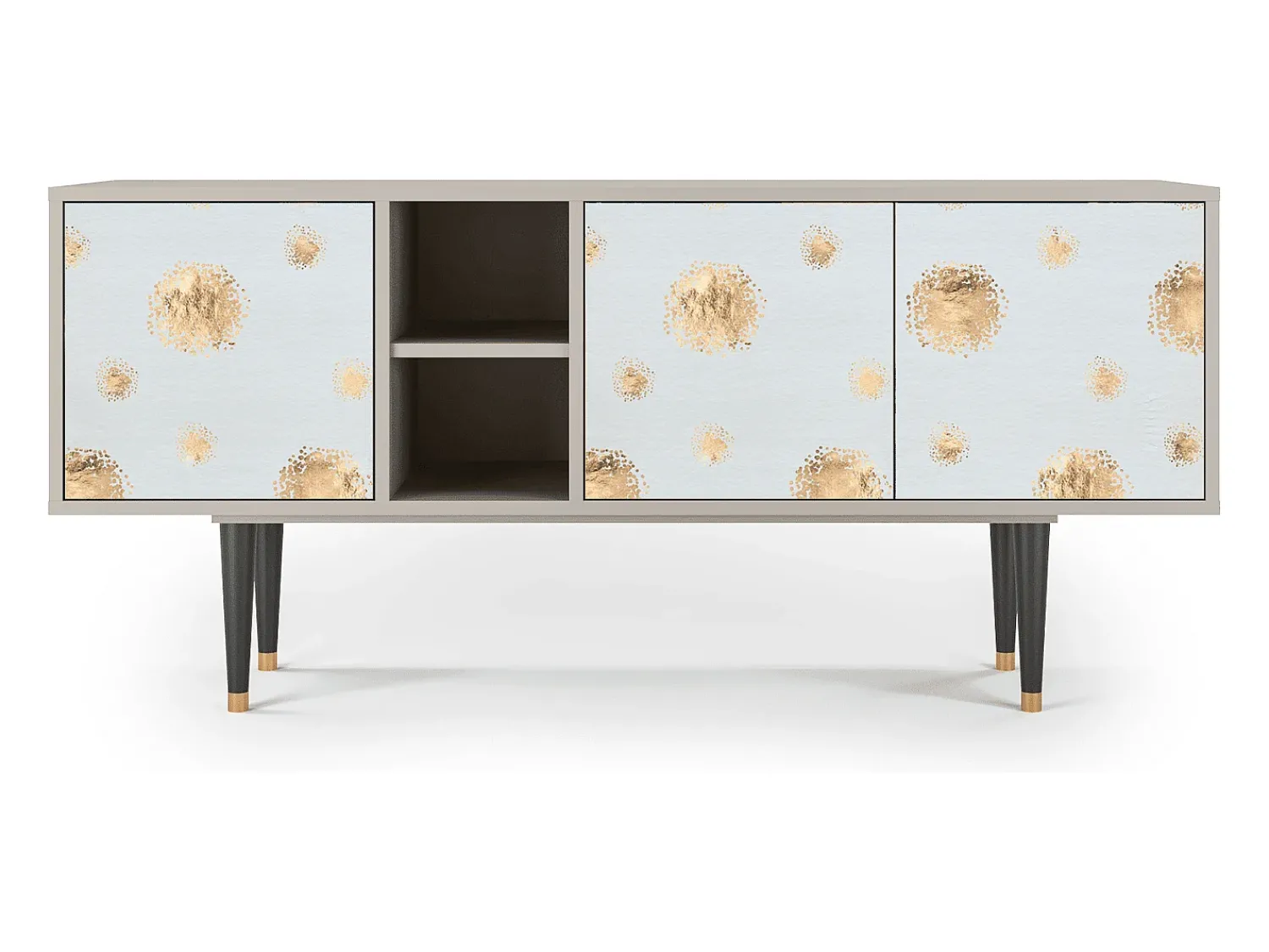 Sale Mueble de TV - 150х69х41 cm - T5 - Sky Latte, Areia Bege