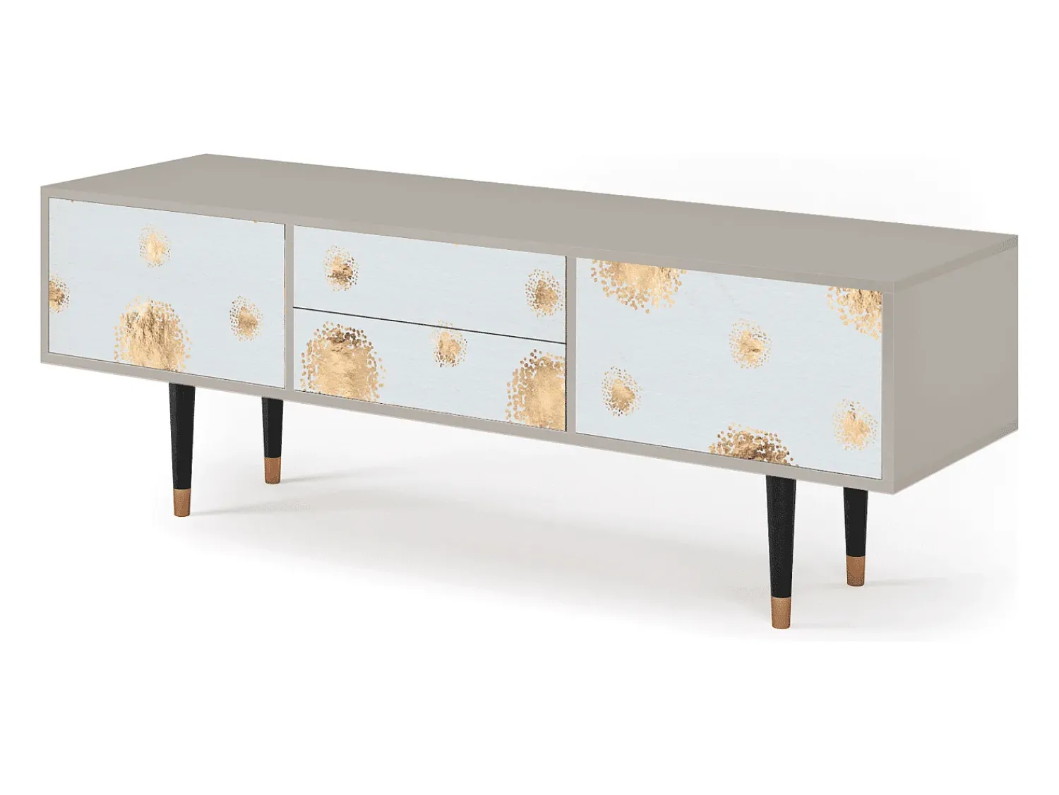 Móvel De Tv* Mueble de TV - 170х59х48 cm - T4 - Sky Latte, Areia Bege