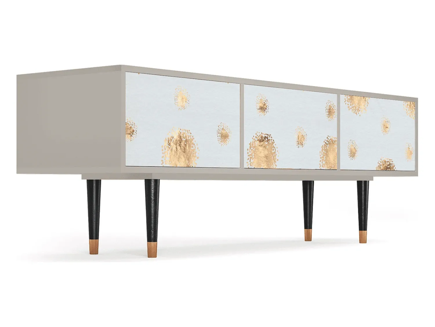 Móvel De Tv* Mueble de TV - 170х59х48 cm - T4 - Sky Latte, Areia Bege