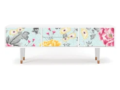 Móvel De Tv| Mueble de TV - 170х59х48 cm - T4 - Sky Garden, Branco Bege
