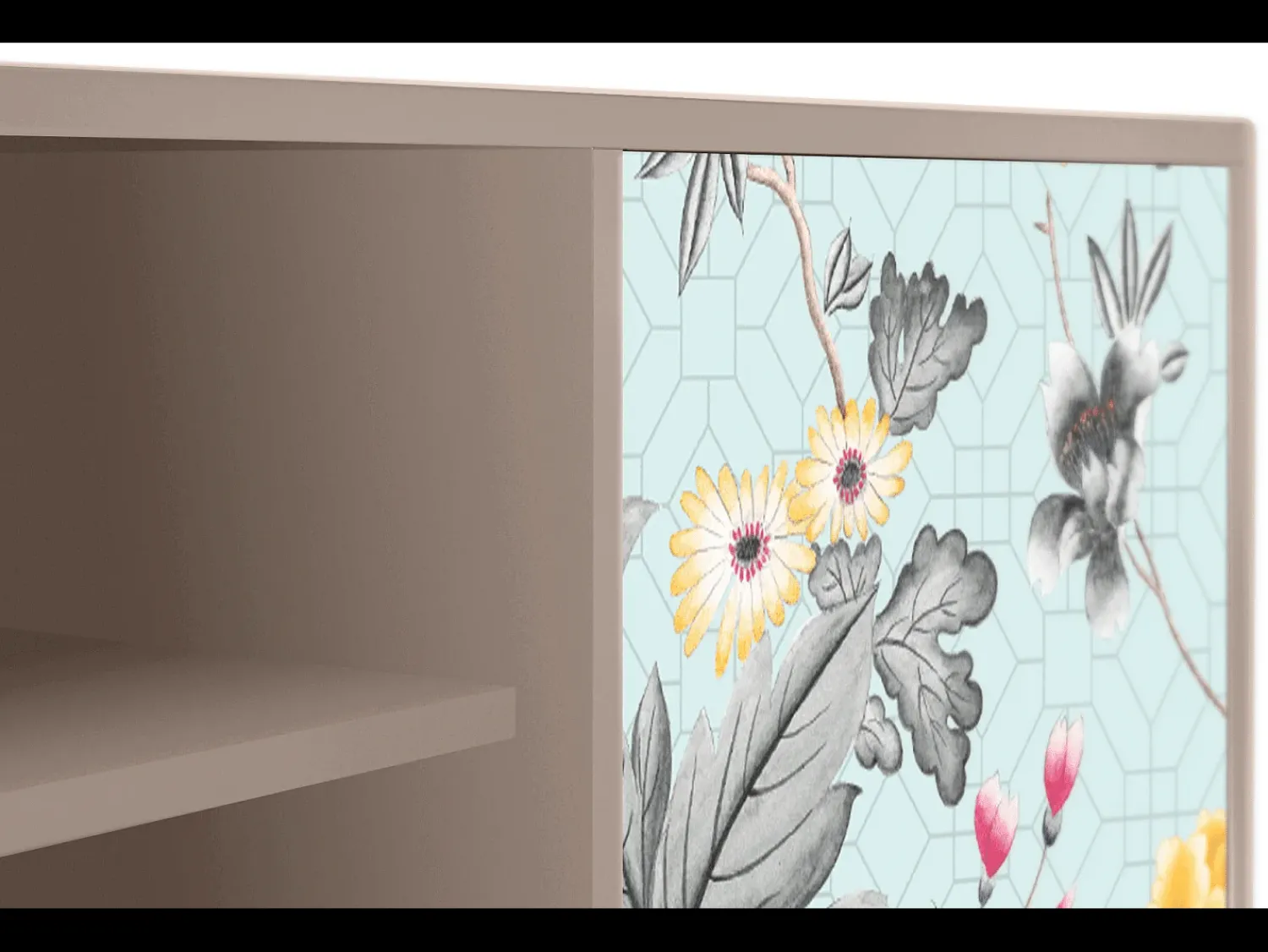 Mueble de TV - 170х69х48 cm - T2 - Sky Garden, Latte^ Móvel De Tv