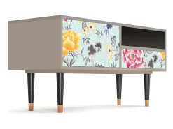 Móvel De Tv* Mueble de TV - 115х59х48 cm - T3 - Sky Garden, Areia Bege