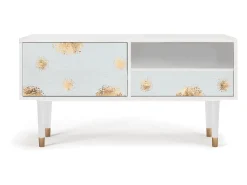 Online Mueble de TV - 115х59х48 cm - T3 - Sky Latte, Branco Bege