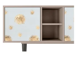 Móvel De Tv* Mueble de TV - 150х69х41 cm - T5 - Sky Latte, Latte Bege
