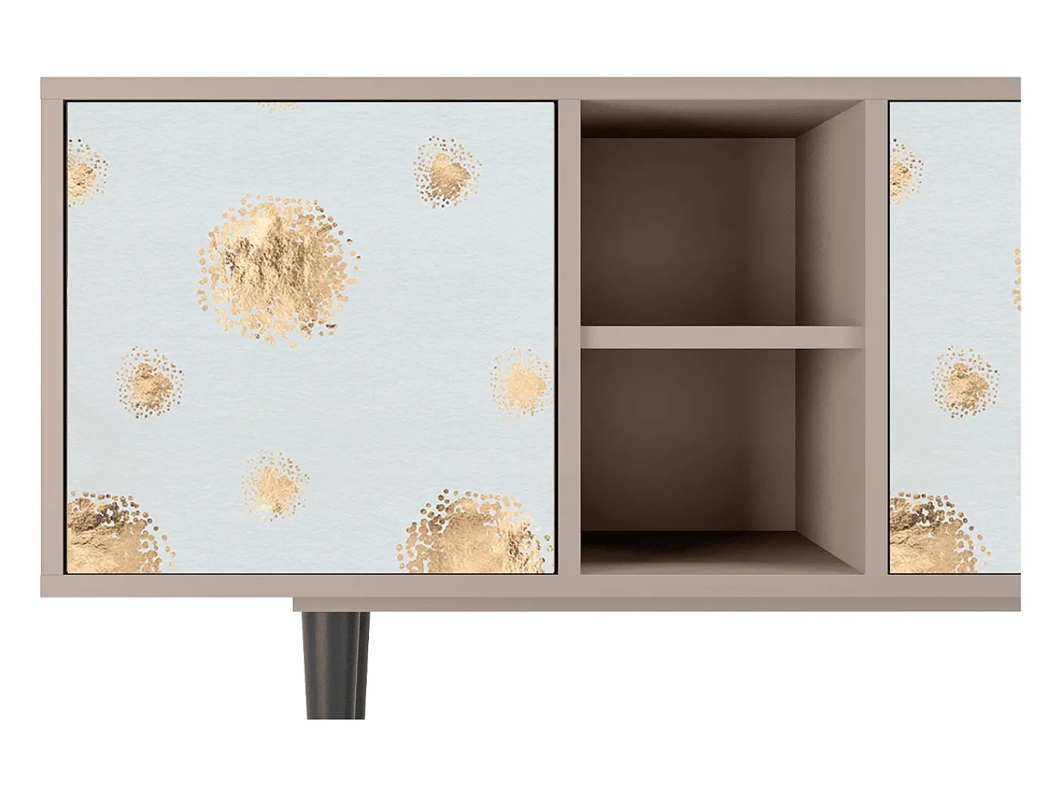 Móvel De Tv* Mueble de TV - 150х69х41 cm - T5 - Sky Latte, Latte Bege