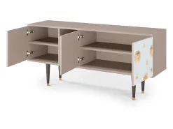 Móvel De Tv* Mueble de TV - 150х69х41 cm - T5 - Sky Latte, Latte Bege