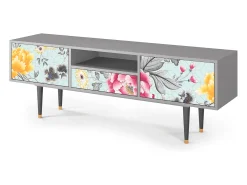 Móvel De Tv| Mueble de TV - 170х59х41 cm - T6 - Sky Garden, Cinza Cinzento