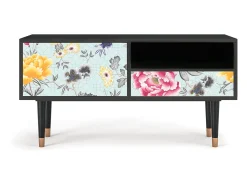 Móvel De Tv* Mueble de TV - 115х59х48 cm - T3 - Sky Garden, Antracite Cinza antracite