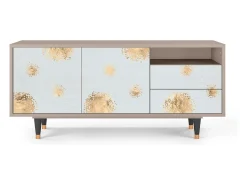 Móvel De Tv* Mueble de TV - 125х56х41 cm - T7 - Sky Latte, Latte Bege
