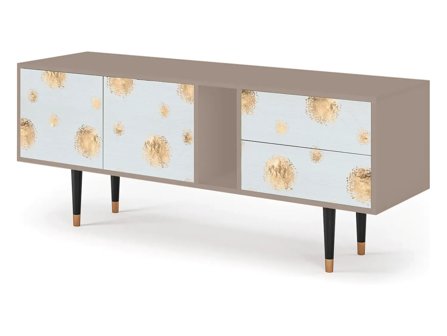 Móvel De Tv| Mueble de TV - 170х69х48 cm - T1 - Sky Latte, Latte Bege