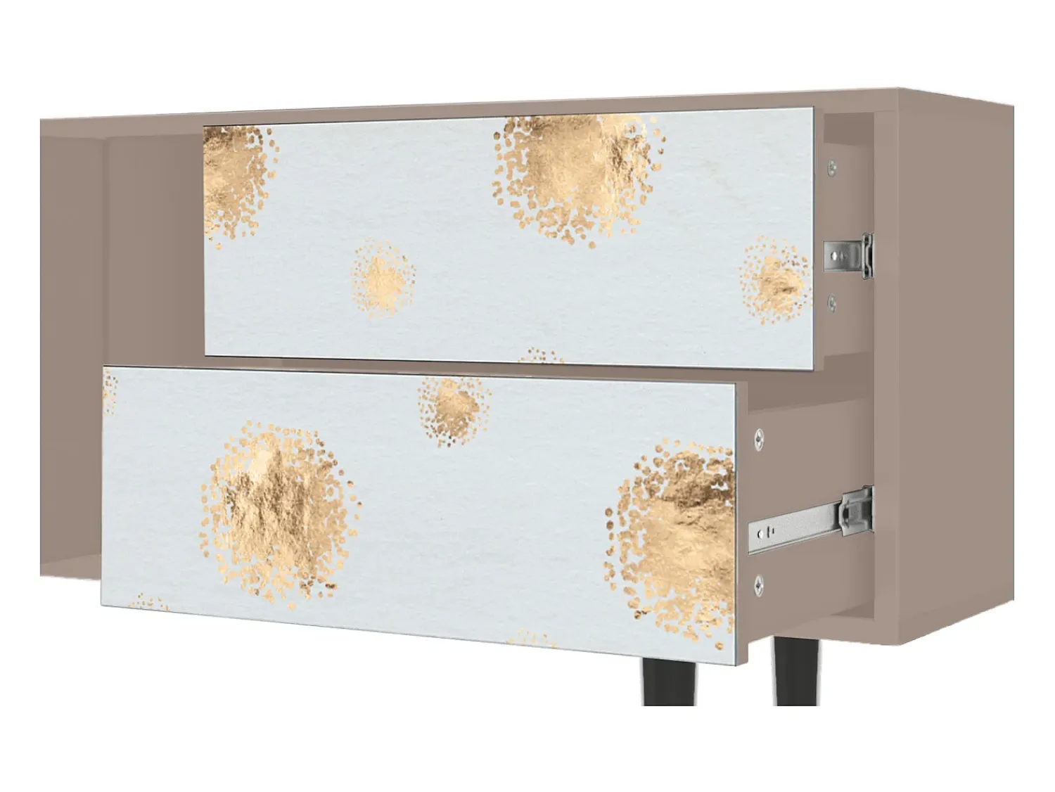 Móvel De Tv| Mueble de TV - 170х69х48 cm - T1 - Sky Latte, Latte Bege