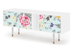 Mueble de TV - 170х69х48 cm - T1 - Sky Garden, Branco^ Móvel De Tv