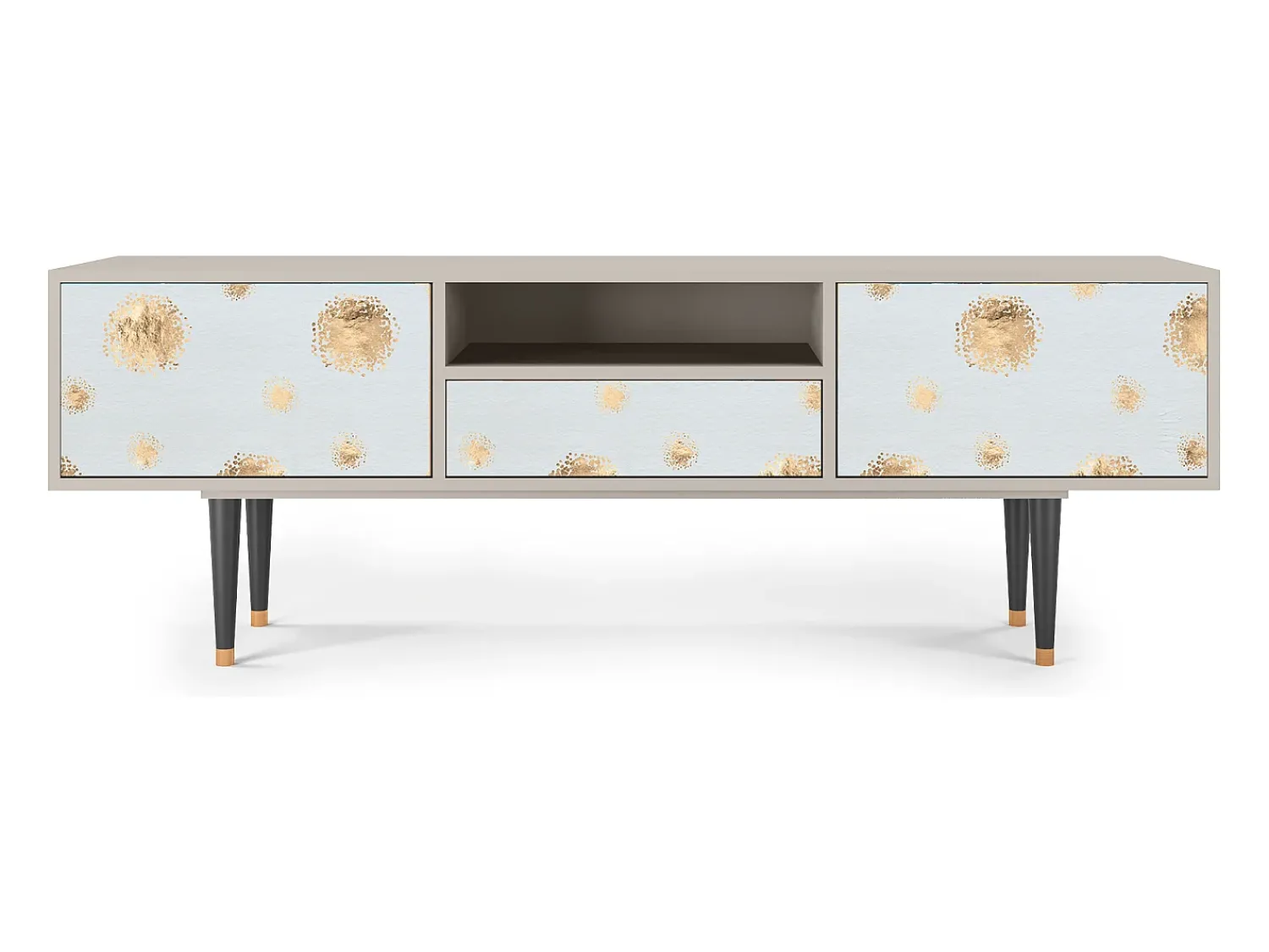 Mueble de TV - 170х59х41 cm - T6 - Sky Latte, Areia^ Móvel De Tv