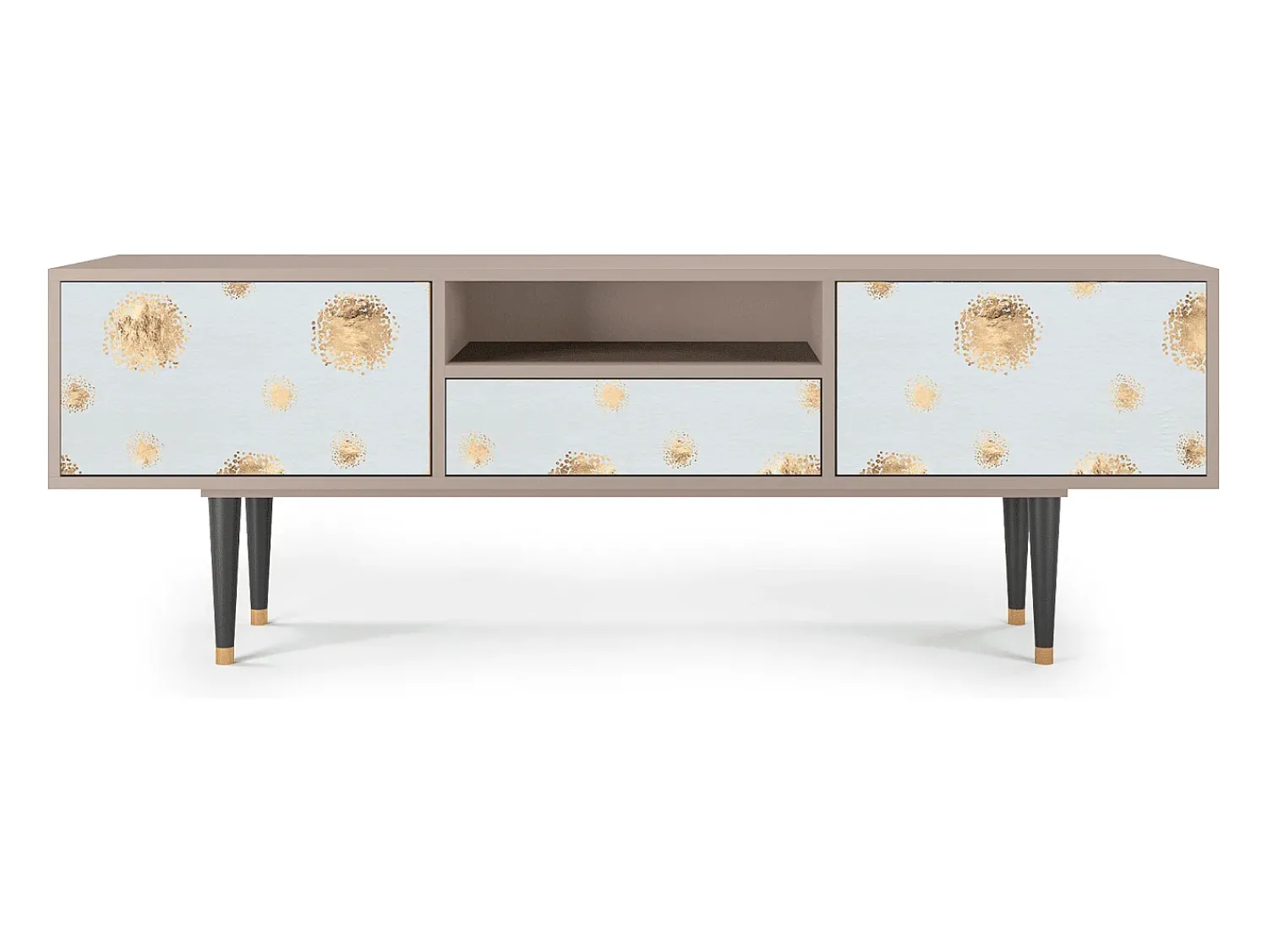 Mueble de TV - 170х59х41 cm - T6 - Sky Latte, Latte^ Móvel De Tv
