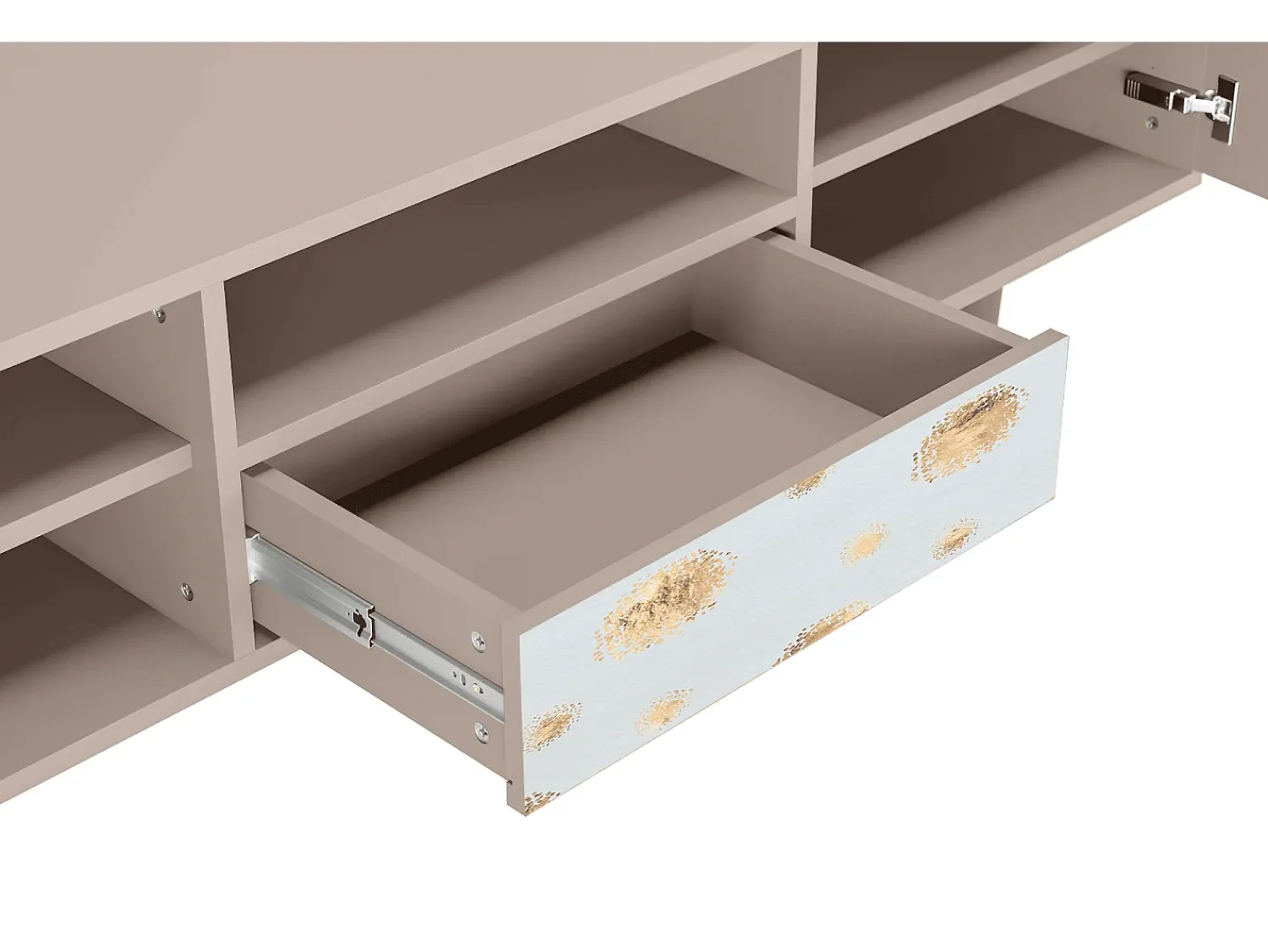 Mueble de TV - 170х59х41 cm - T6 - Sky Latte, Latte^ Móvel De Tv
