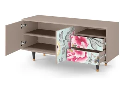 Mueble de TV - 125х56х41 cm - T7 - Sky Garden, Latte^ Móvel De Tv
