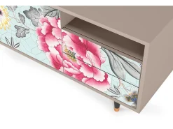 Mueble de TV - 125х56х41 cm - T7 - Sky Garden, Latte^ Móvel De Tv