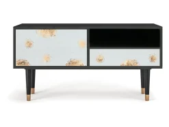 Móvel De Tv* Mueble de TV - 115х59х48 cm - T3 - Sky Latte, Antracite Cinza antracite