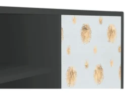 Discount Mueble de TV - 170х69х48 cm - T2 - Sky Latte, Antracite Cinza antracite