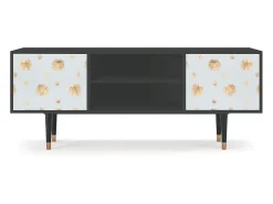 Discount Mueble de TV - 170х69х48 cm - T2 - Sky Latte, Antracite Cinza antracite