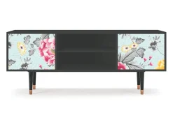 Móvel De Tv| Mueble de TV - 170х69х48 cm - T2 - Sky Garden, Antracite Cinza antracite