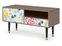 Discount Mueble de TV - 115х59х48 cm - T3 - Sky Garden, Latte Bege
