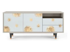 Mueble de TV - 125х56х41 cm - T7 - Sky Latte, Areia Bege