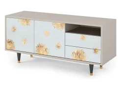 Mueble de TV - 125х56х41 cm - T7 - Sky Latte, Areia Bege