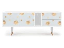 Mueble de TV - 170х69х48 cm - T1 - Sky Latte, Branco^ Móvel De Tv