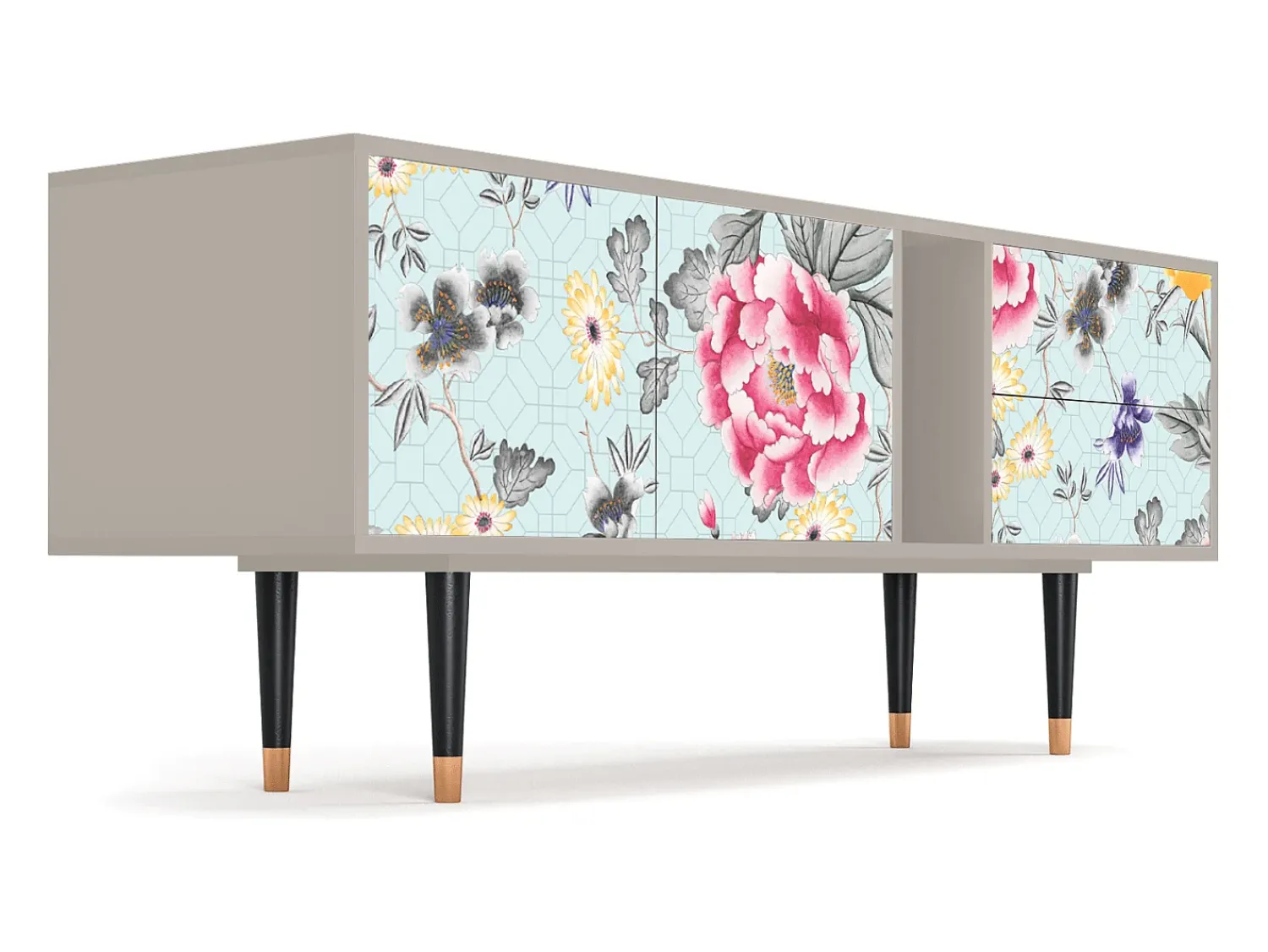 Mueble de TV - 170х69х48 cm - T1 - Sky Garden, Areia^ Móvel De Tv