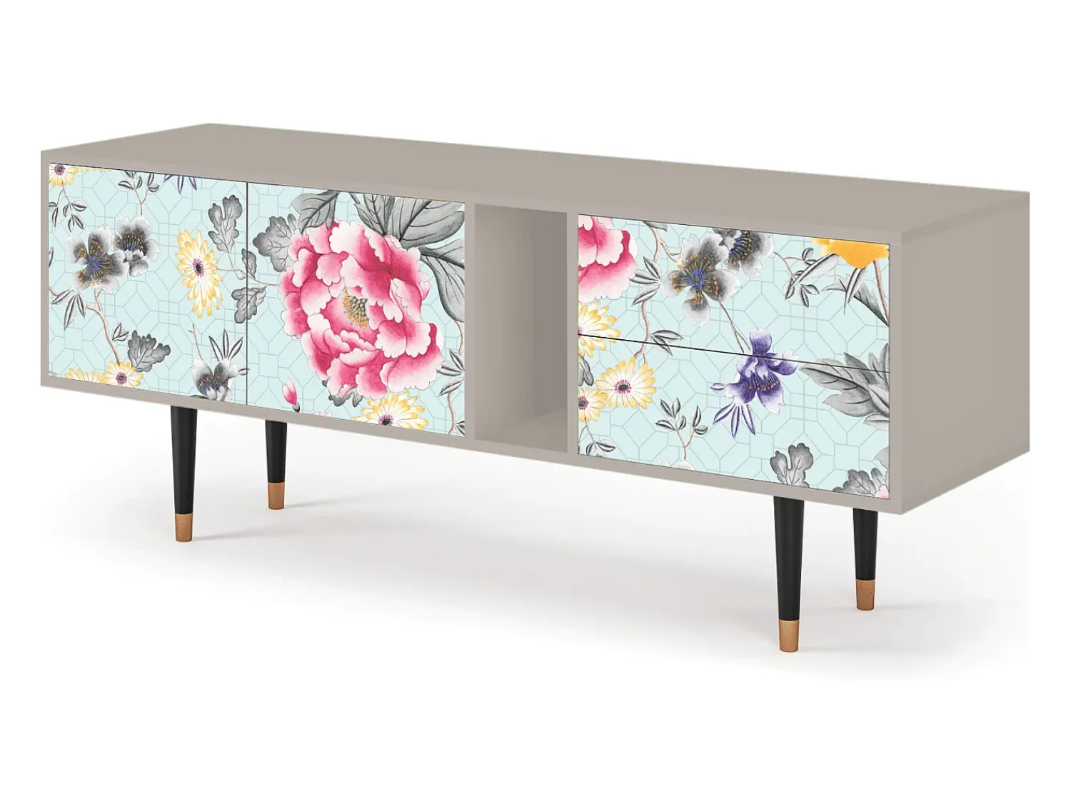 Mueble de TV - 170х69х48 cm - T1 - Sky Garden, Areia^ Móvel De Tv