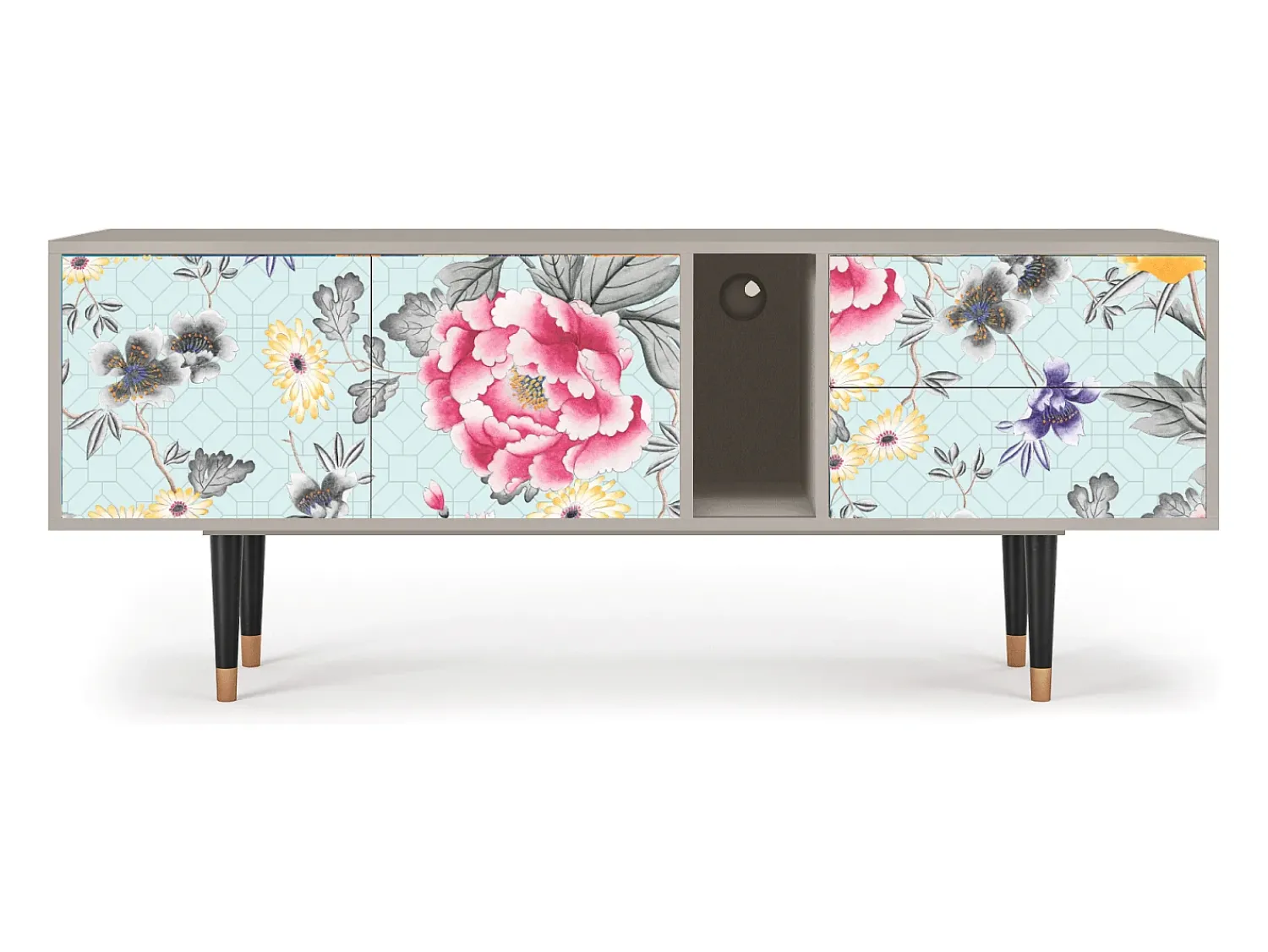 Mueble de TV - 170х69х48 cm - T1 - Sky Garden, Areia^ Móvel De Tv