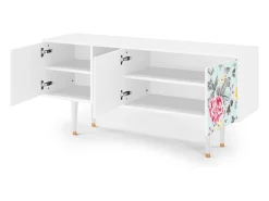 Mueble de TV - 150х69х41 cm - T5 - Sky Garden, Branco Bege