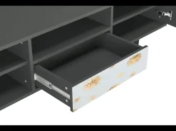 Clearance Mueble de TV - 170х59х41 cm - T6 - Sky Latte, Antracite Cinza antracite