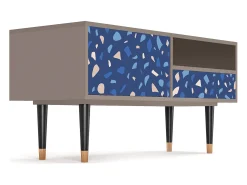 Móvel De Tv* Mueble de TV - 115х59х48 cm - T3 - Soap Whirpool, Latte Bege
