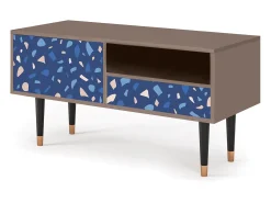 Móvel De Tv* Mueble de TV - 115х59х48 cm - T3 - Soap Whirpool, Latte Bege