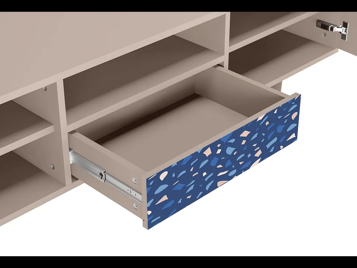 Online Mueble de TV - 170х59х41 cm - T6 - Soap Whirpool, Latte Bege