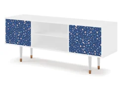 Discount Mueble de TV - 170х69х48 cm - T2 - Soap Whirpool, Branco Bege