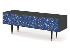 Móvel De Tv| Mueble de TV - 170х59х48 cm - T4 - Soap Whirpool, Antracite Cinza antracite