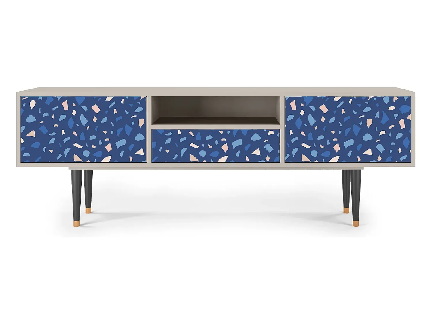 Mueble de TV - 170х59х41 cm - T6 - Soap Whirpool, Areia^ Móvel De Tv