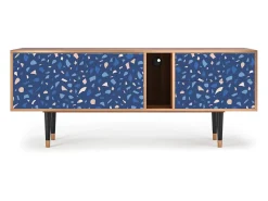 Móvel De Tv| Mueble de TV - 170х69х48 cm - T1 - Soap Whirpool, Nogueira Castanho