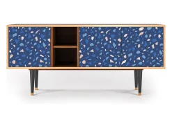 Mueble de TV - 150х69х41 cm - T5 - Soap Whirpool, Nogueira^ Móvel De Tv