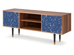 Online Mueble de TV - 170х69х48 cm - T2 - Soap Whirpool, Nogueira Castanho