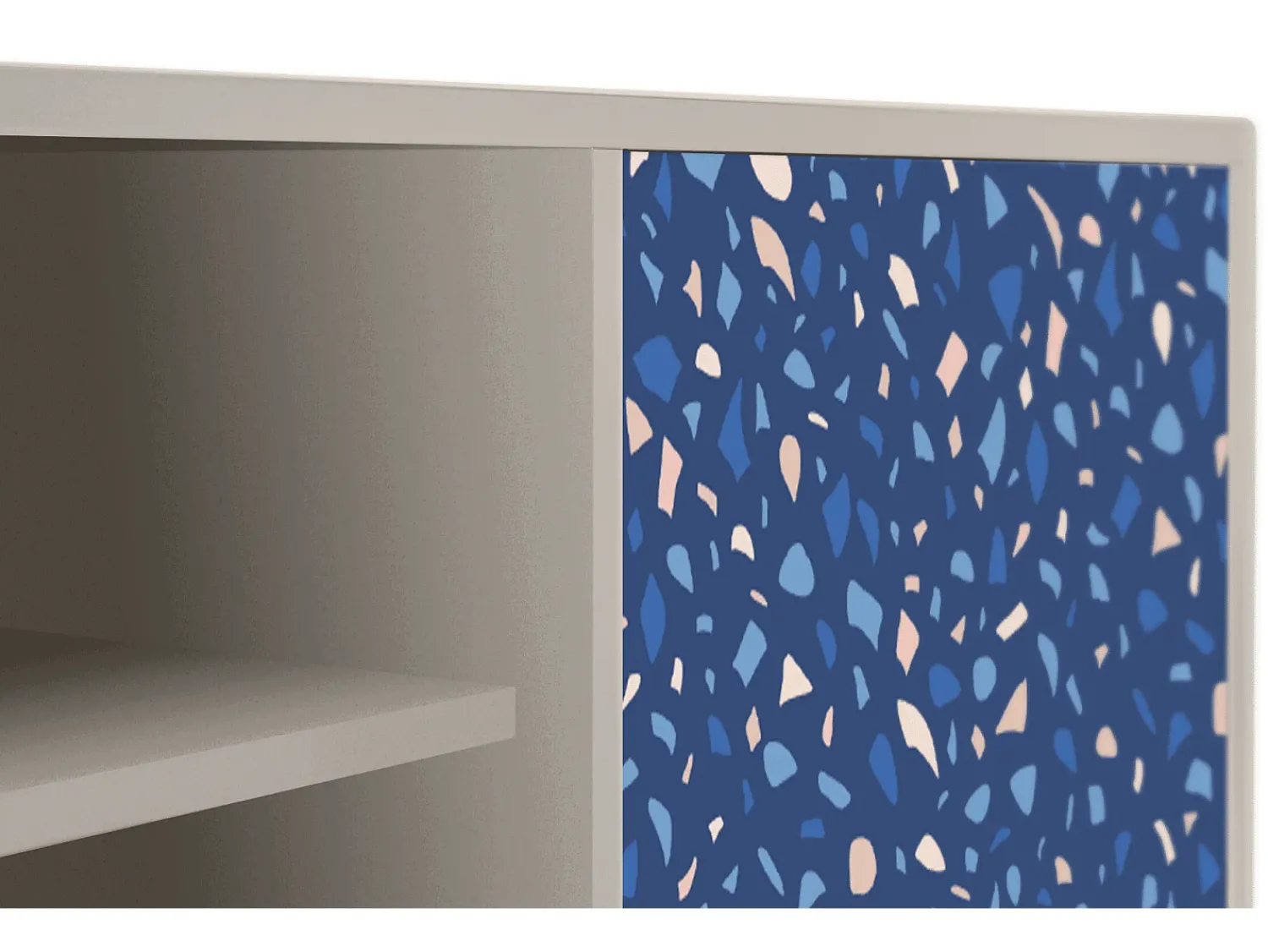 Mueble de TV - 170х69х48 cm - T2 - Soap Whirpool, Areia^ Móvel De Tv