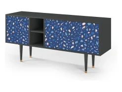 Mueble de TV - 150х69х41 cm - T5 - Soap Whirpool, Antracite^ Móvel De Tv