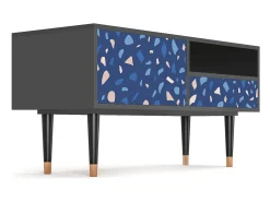 Móvel De Tv| Mueble de TV - 115х59х48 cm - T3 - Soap Whirpool, Antracite Cinza antracite