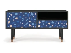 Móvel De Tv| Mueble de TV - 115х59х48 cm - T3 - Soap Whirpool, Antracite Cinza antracite