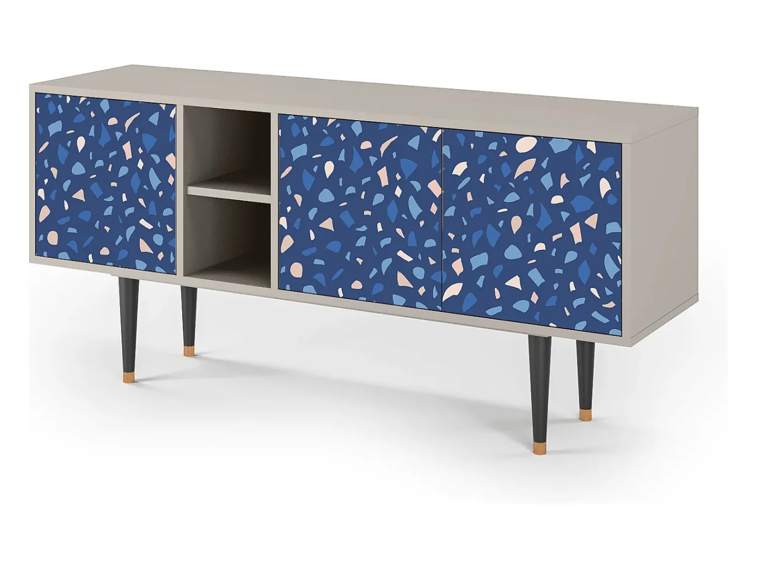 Hot Mueble de TV - 150х69х41 cm - T5 - Soap Whirpool, Areia Bege