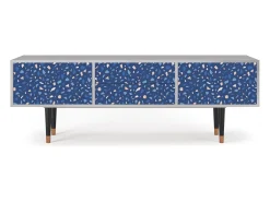 Móvel De Tv| Mueble de TV - 170х59х48 cm - T4 - Soap Whirpool, Cinza Cinzento